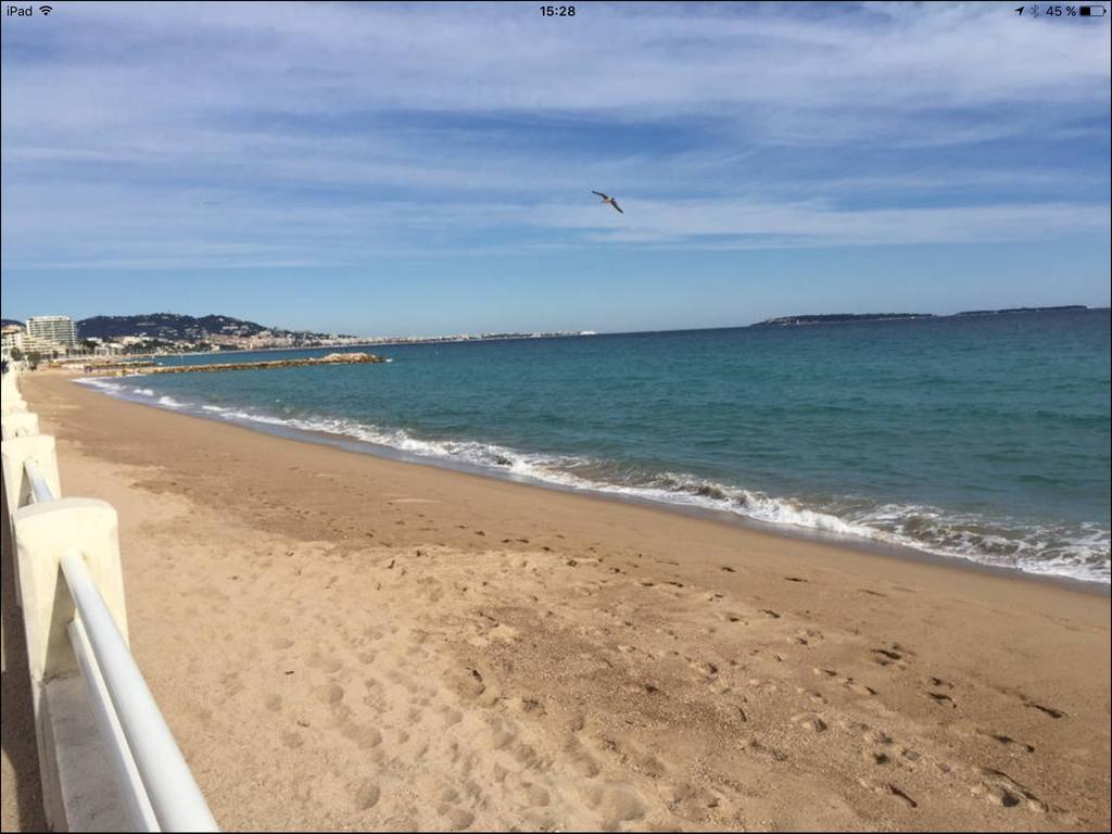 Appartement Vue Mer Cannes Azur Eksteriør bilde